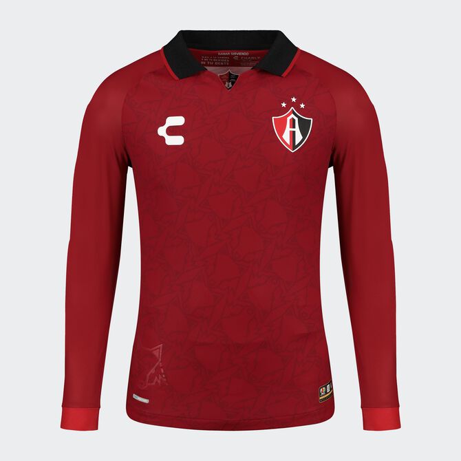 PLAYERA VISITA FANS CHOICE MANGA LARGA PARA CABALLERO 23 24 Rojinegros