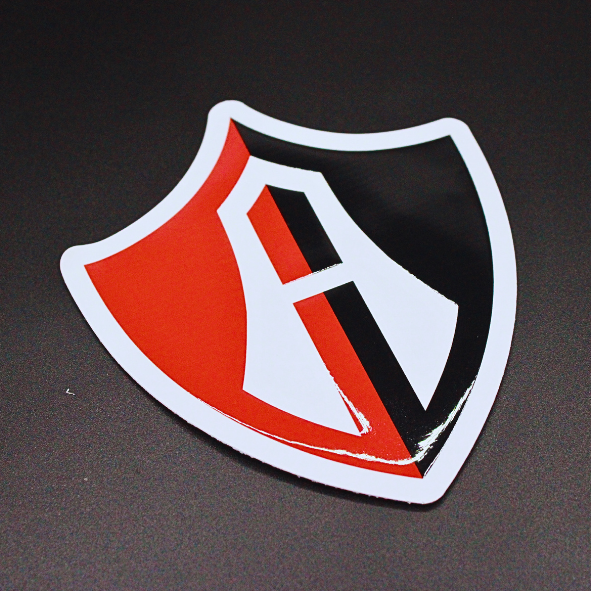 STICKER VINIL CON BARNIZ 3D