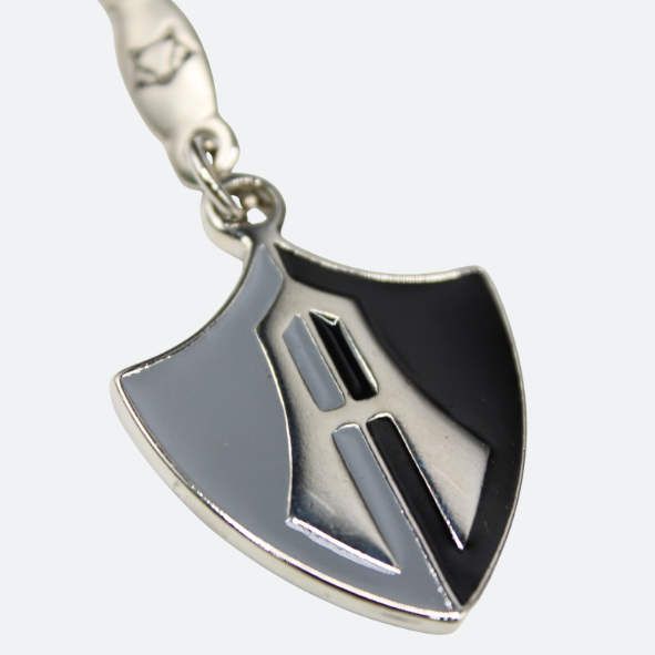 LLAVERO CLUB ATLAS FC CON STICKER PARA CELULAR