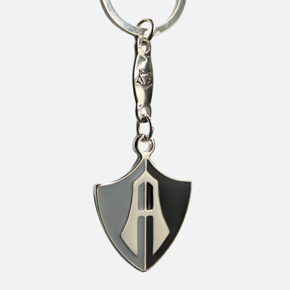 LLAVERO CLUB ATLAS FC CON STICKER PARA CELULAR