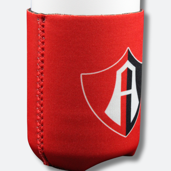 FUNDA TERMICA PARA VASOS O LATAS EN COLOR ROJO AFC