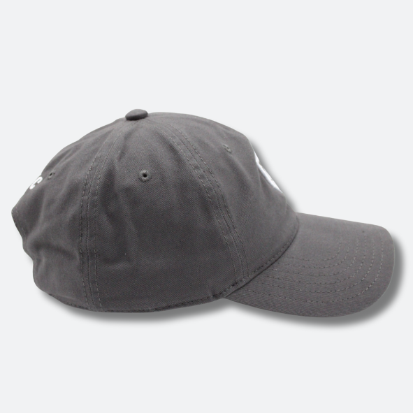 GORRA ATLAS FC EN COLOR GRIS CON ESCUDO BORDADO 2D