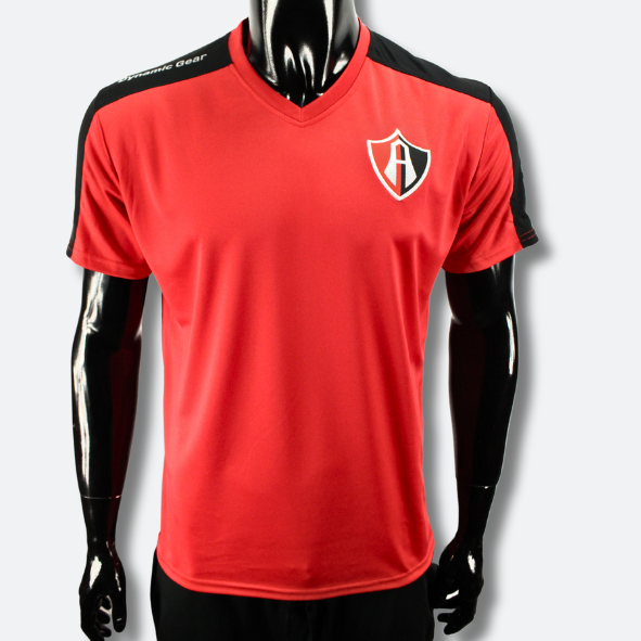 PLAYERA SPORT RED AND BLACK ATLAS FC