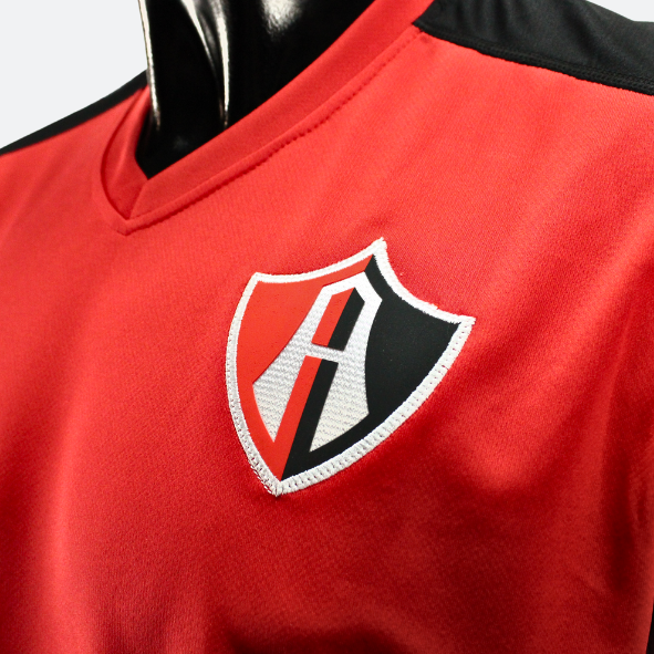 PLAYERA SPORT RED AND BLACK ATLAS FC