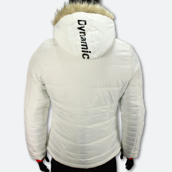 CHAMARRA PUFF COMFY ALL WHITE PARA DAMA ATLAS FC