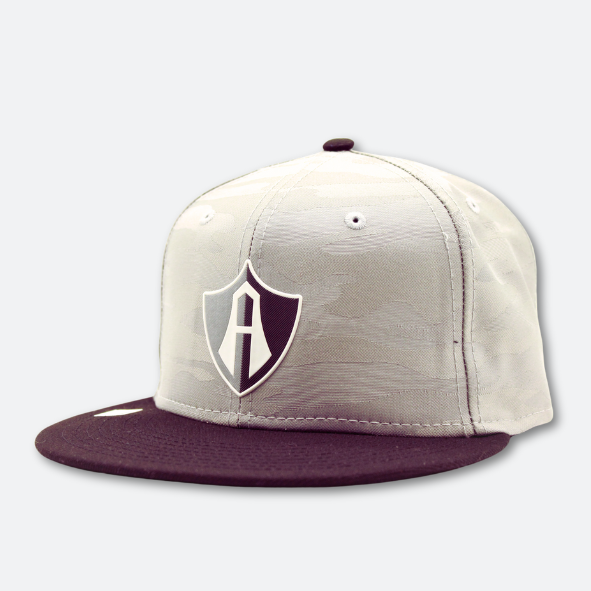 GORRA FLAT ATLAS FC CAMUFLAJE GRIS