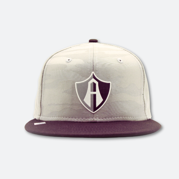 GORRA FLAT ATLAS FC CAMUFLAJE GRIS