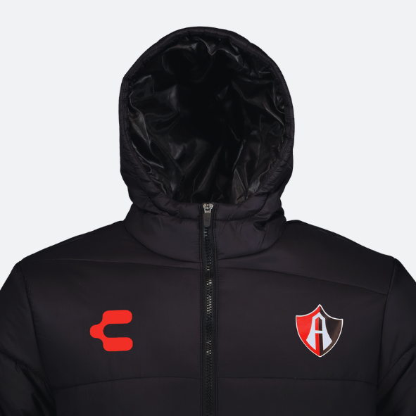 CHAMARRA NEGRA SPORT ATLAS FC CABALLERO 24/25