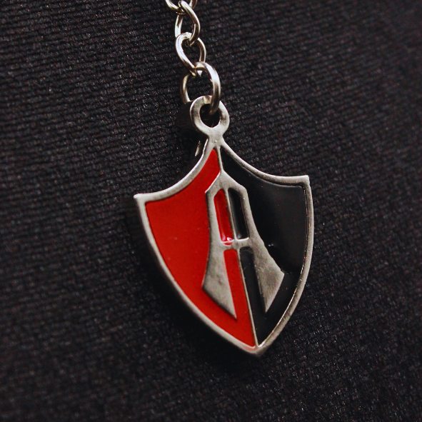 LLAVERO METALICO ATLAS FC - Rojinegros
