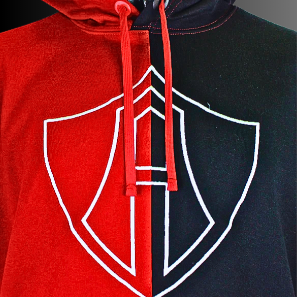 SUDADERA ROJINEGRA ATLAS FC