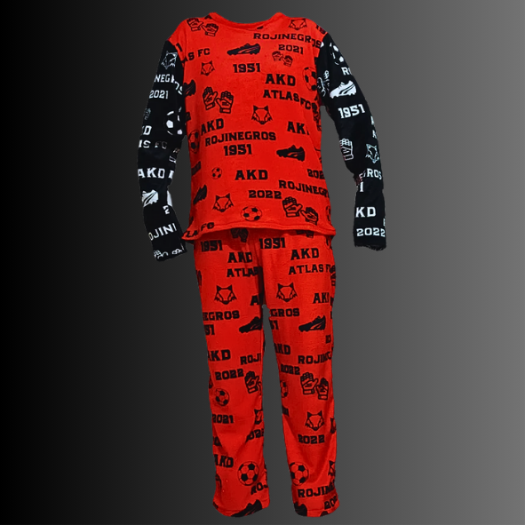 PIJAMA ICON FAN ATLAS FC ADULTO