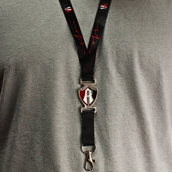 PORTAGAFETE ATLAS FC ESCUDO METALICO