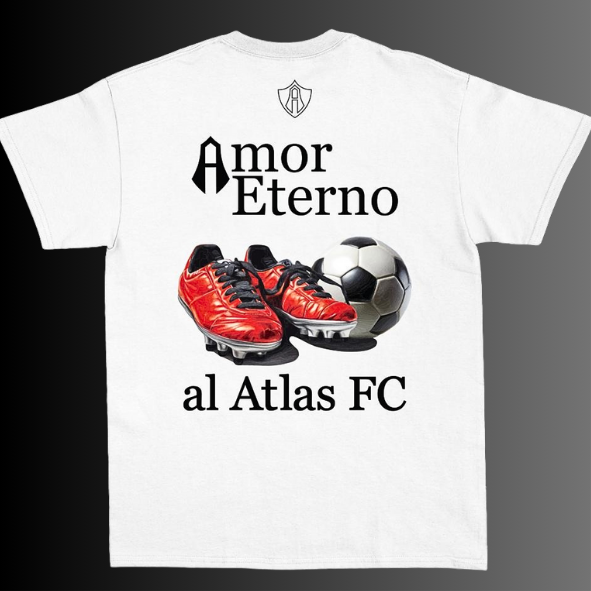 PLAYERA ATLAS FC AMOR ETERNO OVS