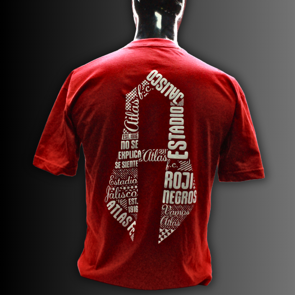 PLAYERA ATLAS FC VIBES OVS