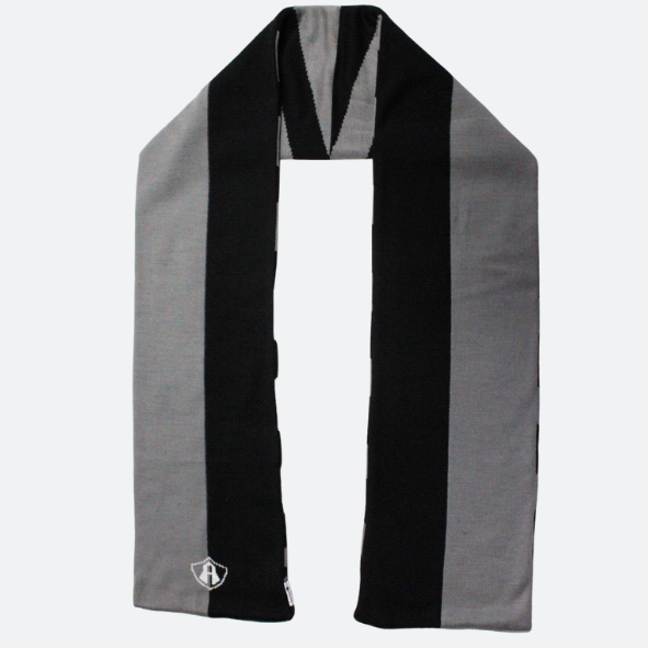 BUFANDA ELEGANTE ROJINEGROS BICOLOR