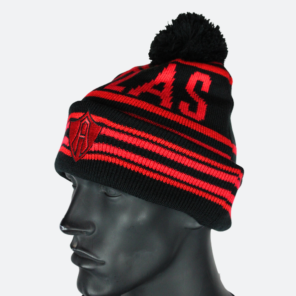 Gorro Charly Negro Fútbol Atlas Unisex