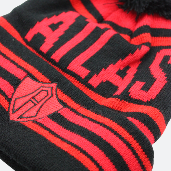 Gorro Charly Negro Fútbol Atlas Unisex