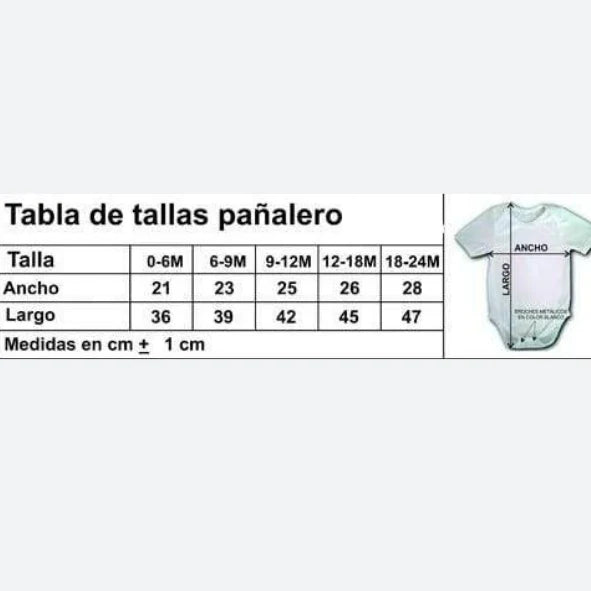 PAÑALERO BEBE ATLAS FC CLASICO