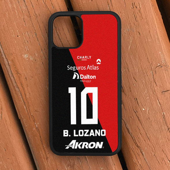 FUNDA PARA CELULAR ESTILO JERSEY LOCAL DORSAL 23-24 (PERSONALIZABLE)