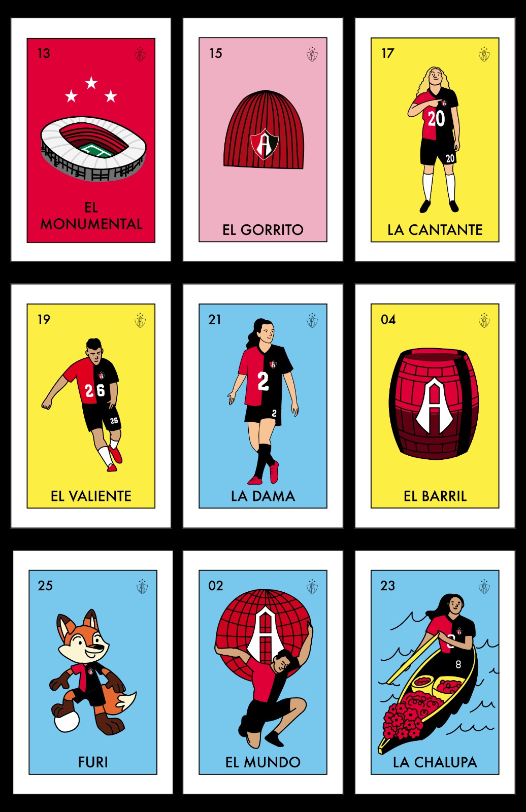 LOTERÍA ROJINEGRA