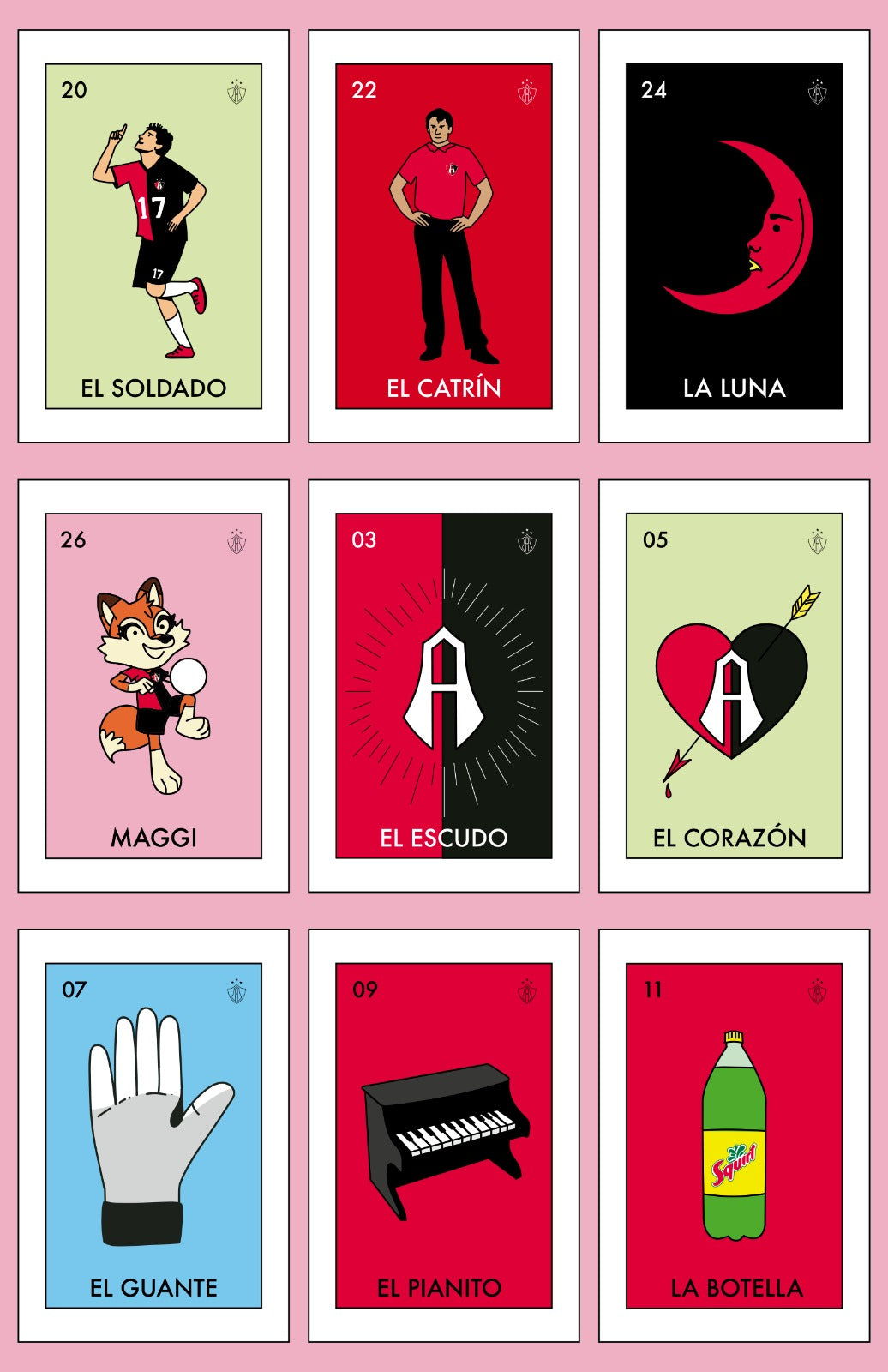 LOTERÍA ROJINEGRA