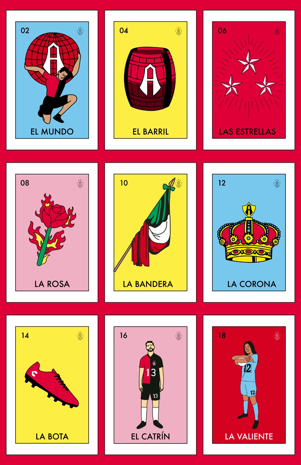 LOTERÍA ROJINEGRA
