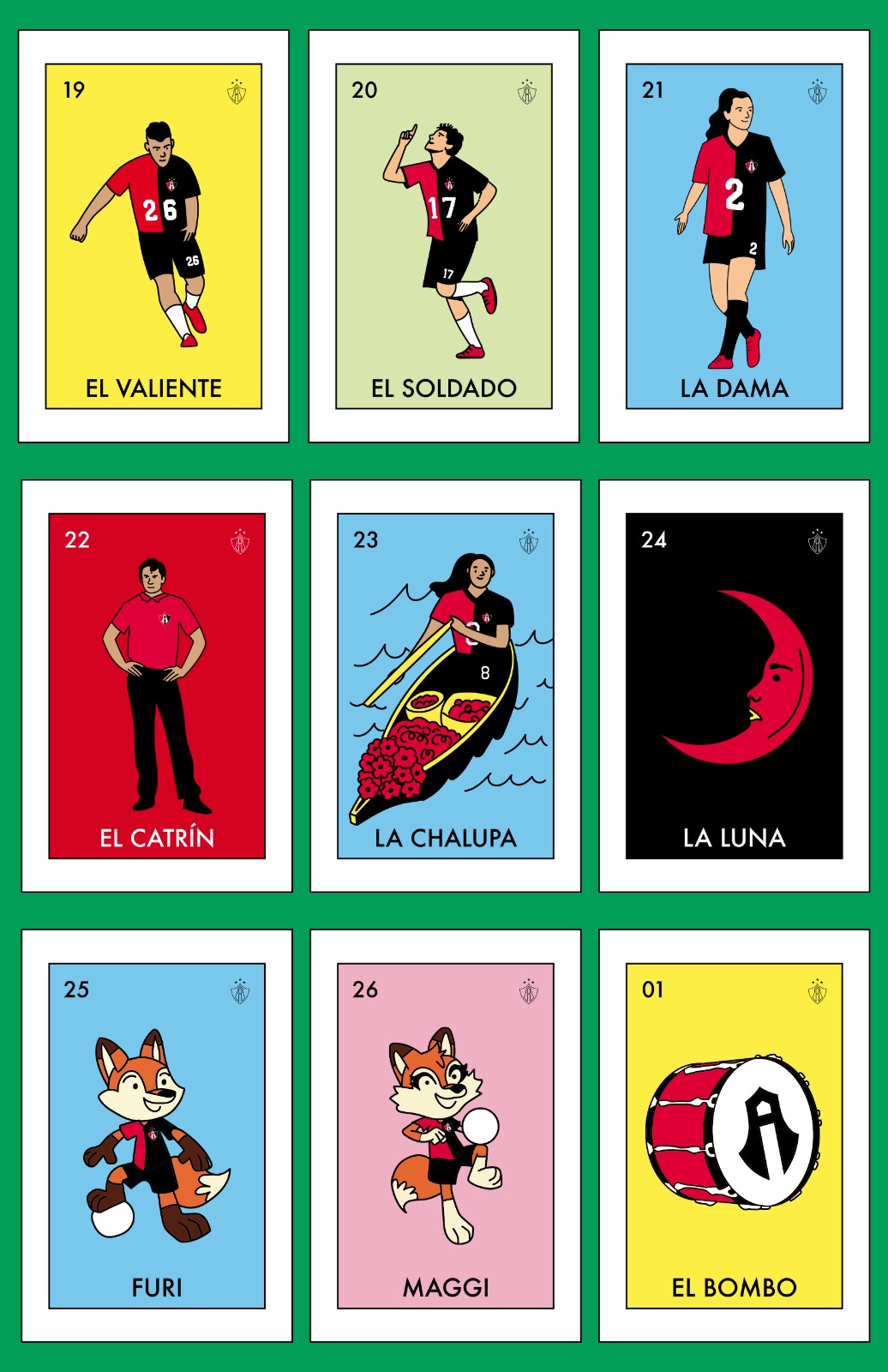 LOTERÍA ROJINEGRA