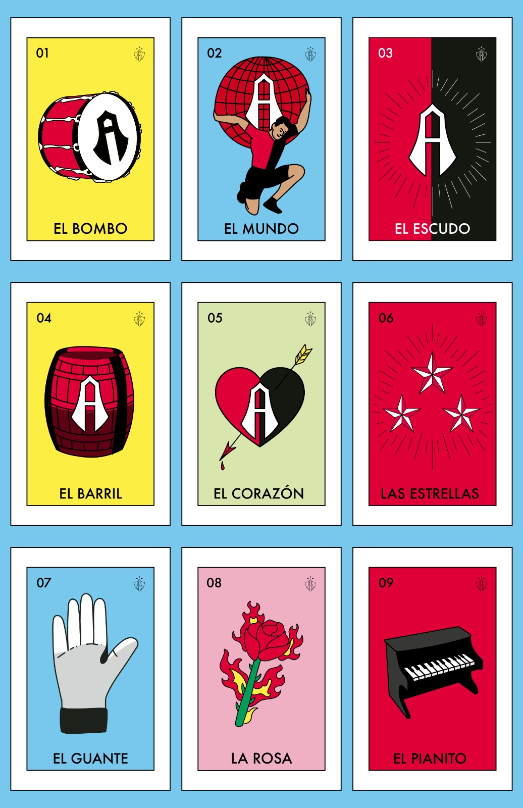 LOTERÍA ROJINEGRA