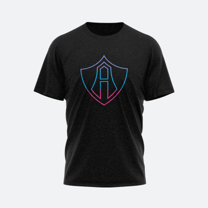 PLAYERA NEON NEGRA