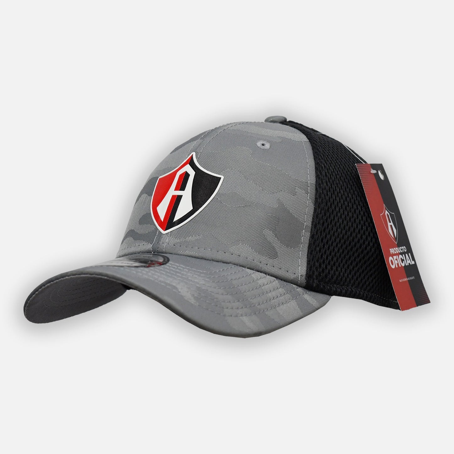 GORRA ESCUDO ATLAS FC CAMUFLAJE GRIS