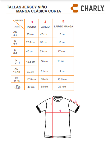 KIT OFICIAL DE ACADEMIAS DE FUTBOL ATLAS FC PARA NIÑO VISITA