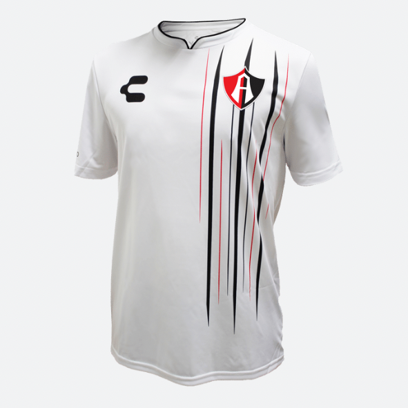 KIT OFICIAL DE ACADEMIAS DE FUTBOL ATLAS FC PARA NIÑO VISITA