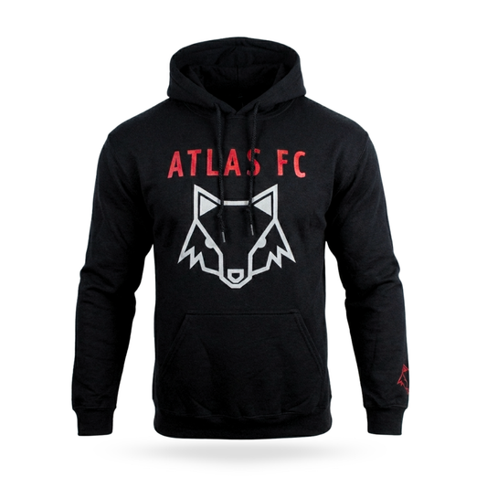 HOODIE ATLAS FC ZORRO GRIS CLASICO BLACK