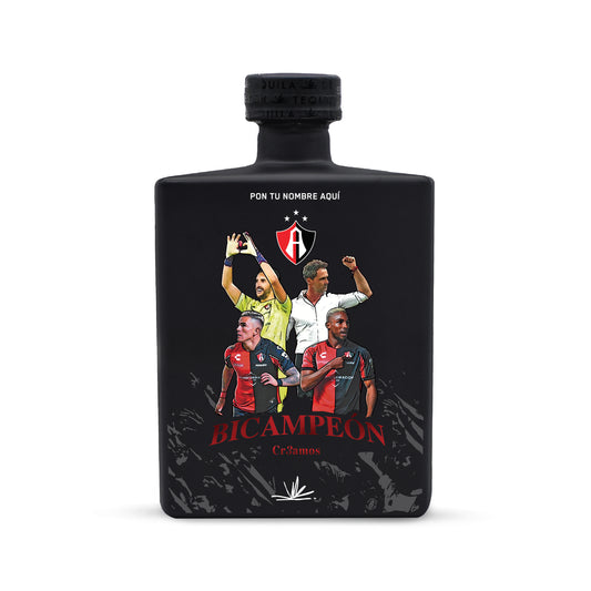 TEQUILA EDICION ATLAS FC BICAMPEON