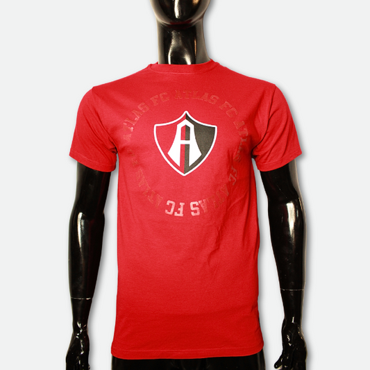 PLAYERA ATLAS FC EDICIÓN ESCUDO REDONDO