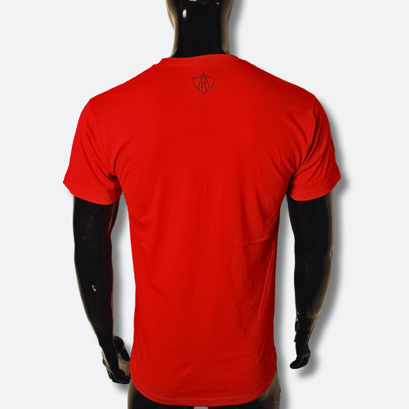 PLAYERA ATLAS EDICIÓN ZORRO EN PECHO EN COLOR ROJO