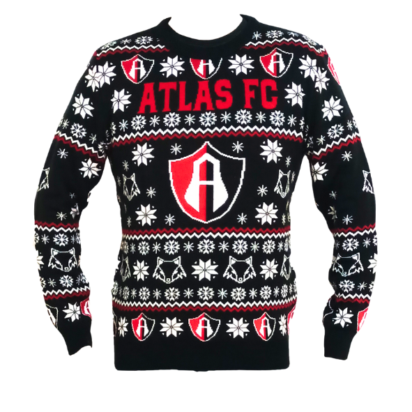 SUETER NAVIDEÑO ATLAS FC NIÑO 2025