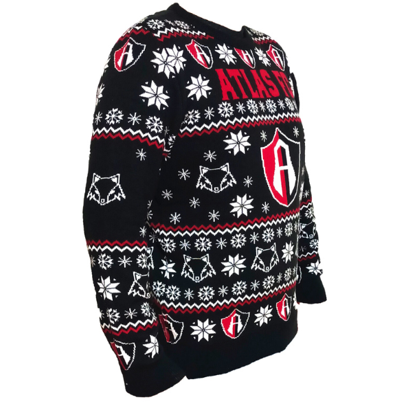 SUETER NAVIDEÑO ATLAS FC NIÑO 2025