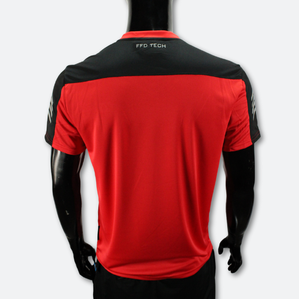PLAYERA SPORT RED AND BLACK ATLAS FC