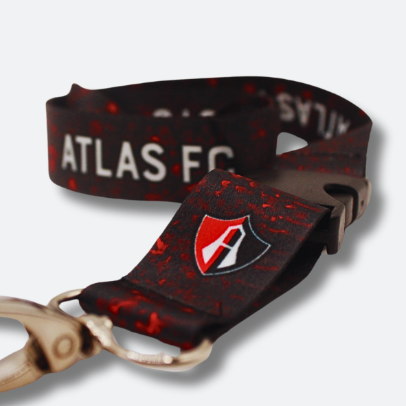 PORTAGAFETE CON CLIP ATLAS FC