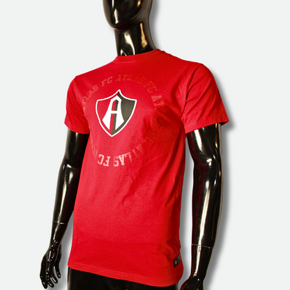 PLAYERA ATLAS EDICIÓN ESCUDO REDONDO