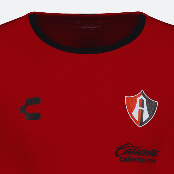 PLAYERA ROJA TRASLADO ATLAS FC PARA CABALLERO 24/25