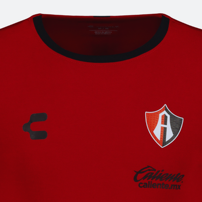 PLAYERA ROJA TRASLADO ATLAS FC PARA CABALLERO 24/25