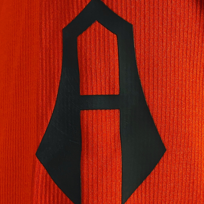 SUDADERA ATLAS FC CHARLY EN COLOR ROJO TEMPORADA 24/25