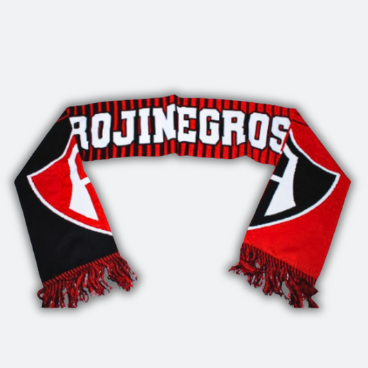 BUFANDA ATLAS FC ROJINEGROS