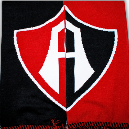 BUFANDA ATLAS FC ROJINEGROS