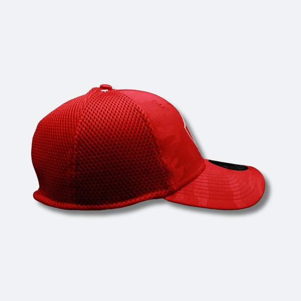 GORRA ATLAS FC CAMUFLAJE EN COLOR ROJO