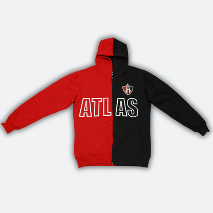 SUDADERA ROJINEGRA ATLAS FC