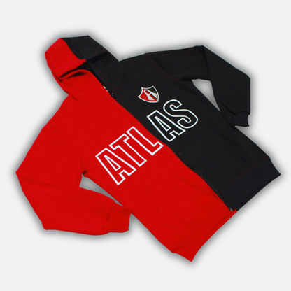 SUDADERA ROJINEGRA ATLAS FC