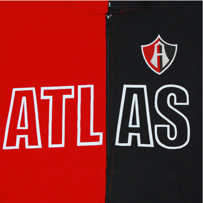 SUDADERA ROJINEGRA ATLAS FC